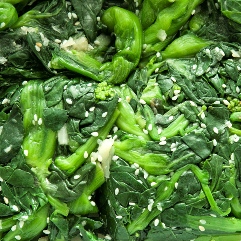 冷冻调味菜心